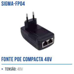 FONTE POE COMPACTA 48V SIGMA-FP04