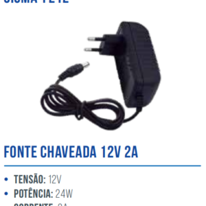 FONTE FECHADA 12V 2A SIGMA-F212