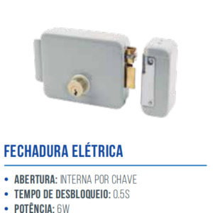 FECHADURA ELÉTRICA SIGMA-F110