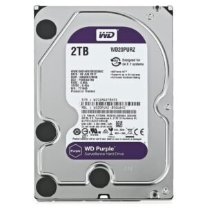 HD WD PURPLE  SURVEILLANCE 3.5" 2TB SATA - WD20PURZ