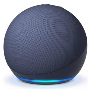 Echo Dot 5a Geração Com Alexa | Smart Speaker Som Potente Cor Azul-marinho