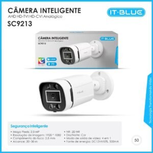 CÂMERA BULLET 4 EM 1 COM ÁUDIO