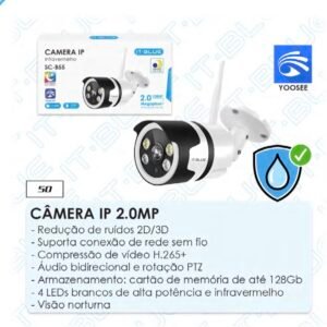 Câmera  Ip 2.0Mp