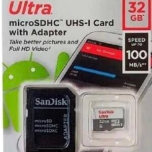 Cartão  Memoria Micro Sd Card Sandisk 32gb Ultra Classe 10