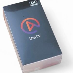 Receptor UniTv V10 4K Ultra HD 1 Ano Canal Liberado Caixa Black   ( empresta atenção :por enquanto não funciona rede claro )